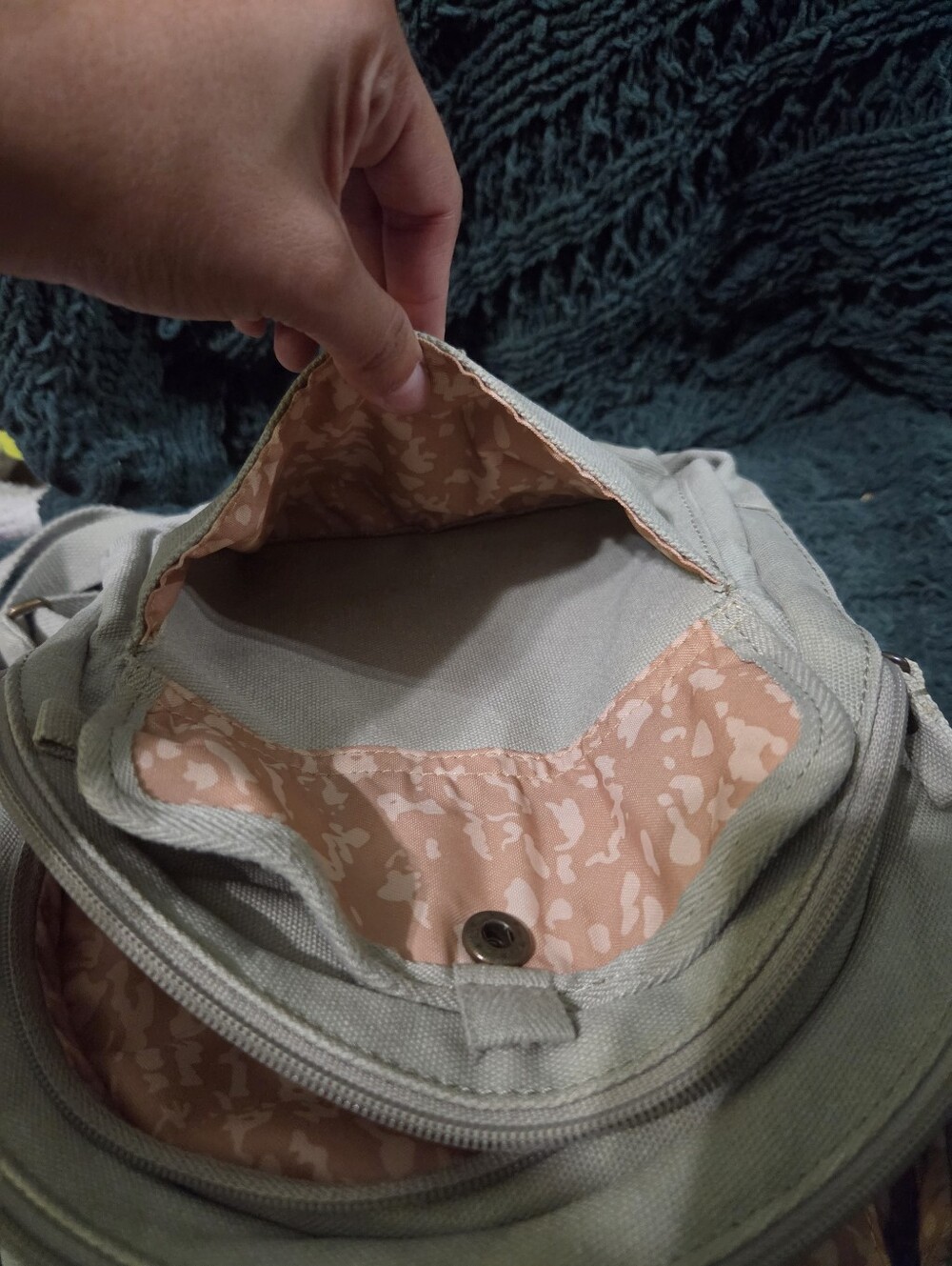 L.L. Bean Canvas Sling Backpack - Picture 6 of 10